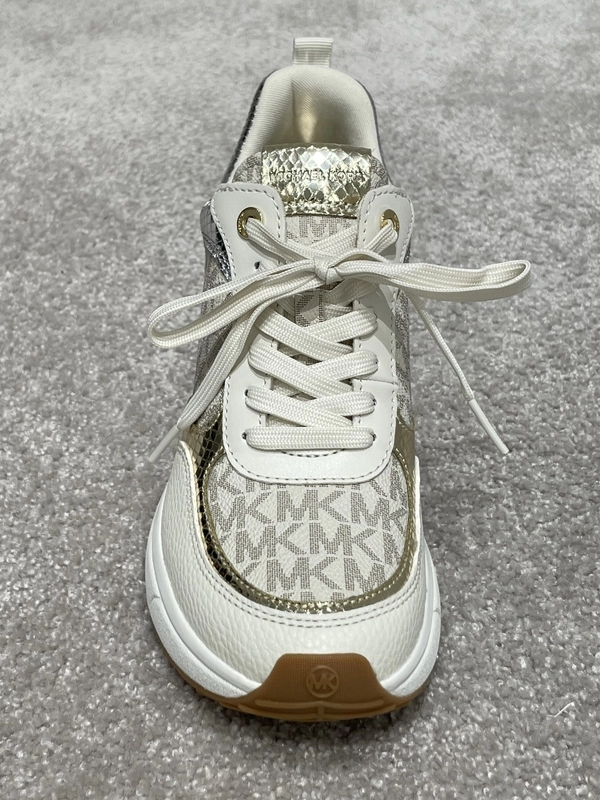 MICHAEL KORS/KATRINA メタリック リザード エンボス スニーカー KATRINA メタリック リザード エンボス スニーカー の