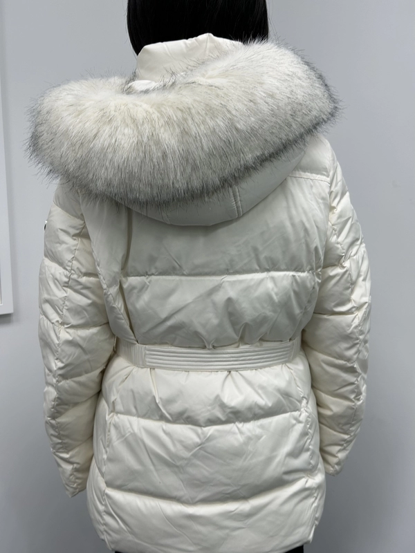 MICHAEL KORS フォーファートリム キルティング パファー ジャケット 公式アウトレット】フォーファー トリム キルティング ベルテッド