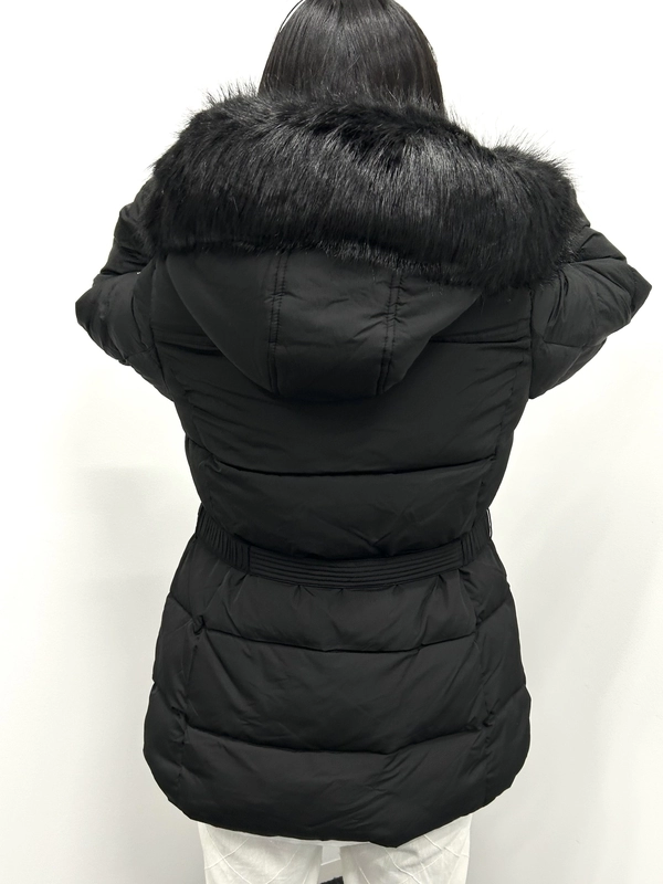 MICHAEL KORS フォーファートリム キルティング パファー ジャケット 公式アウトレット】フォーファー トリム キルティング ベルテッド